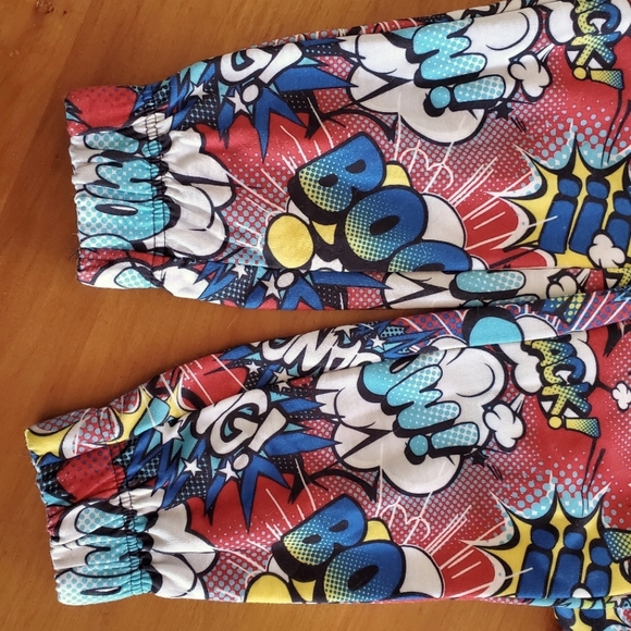 OH SNAP Sweatshirt and Sweatpants Set size S Authentic  Hoodie! Red background - Picture 7 of 13